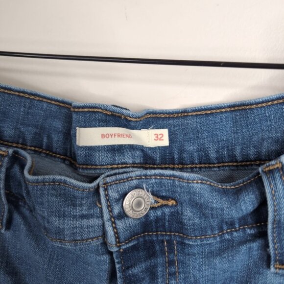 Levi's Boyfriend Loose Retro 90s Relaxed Classic Wash Jeans 32 - Picture 4 of 8